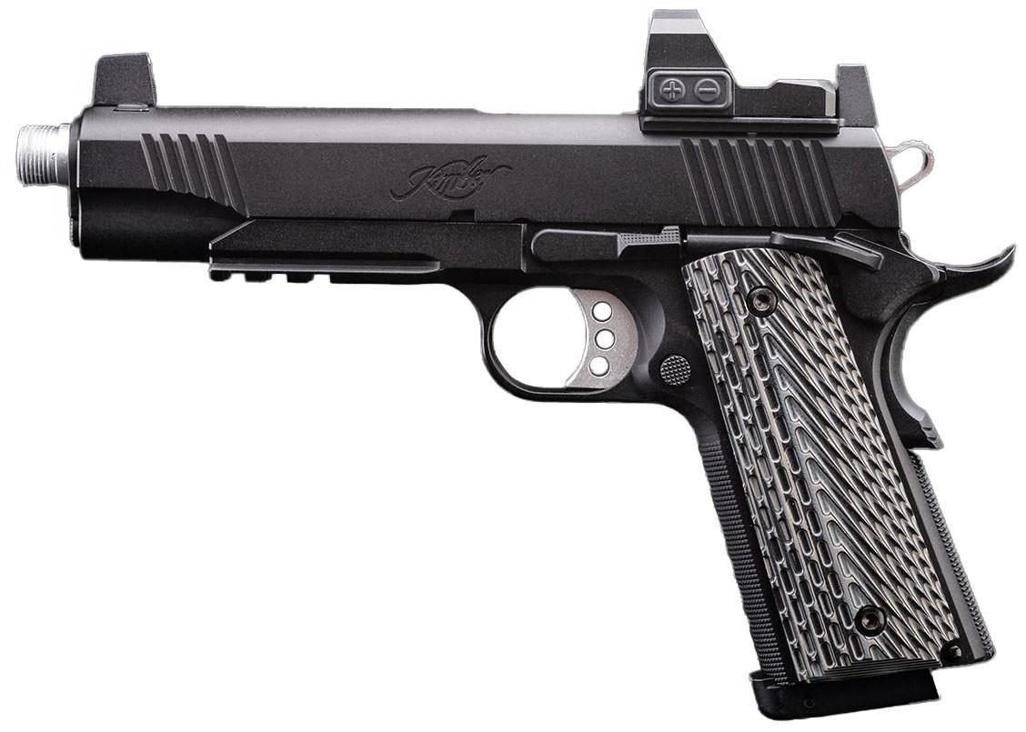 EMG Kimber Licensed Custom TLE/RL 1911 CO2 GBB Airsoft Pistol w/ G10 Grip, Black