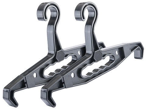 EMG Matrix Tactical I-Beam Modular Gear Hangers, 2-Pack, Black