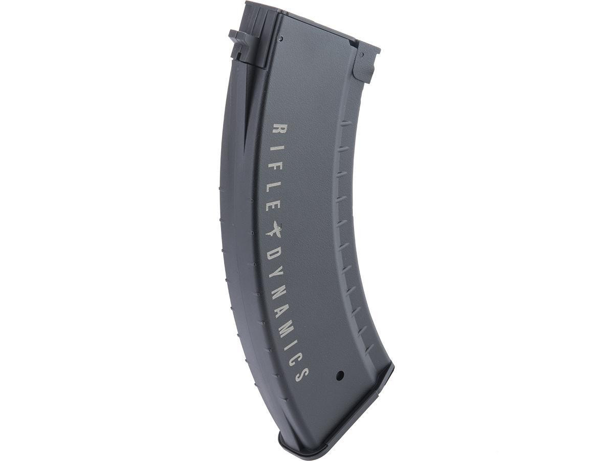 EMG Rifle Dynamics Licensed AK 150 Round Mid-Cap Airsoft Magazine, Black