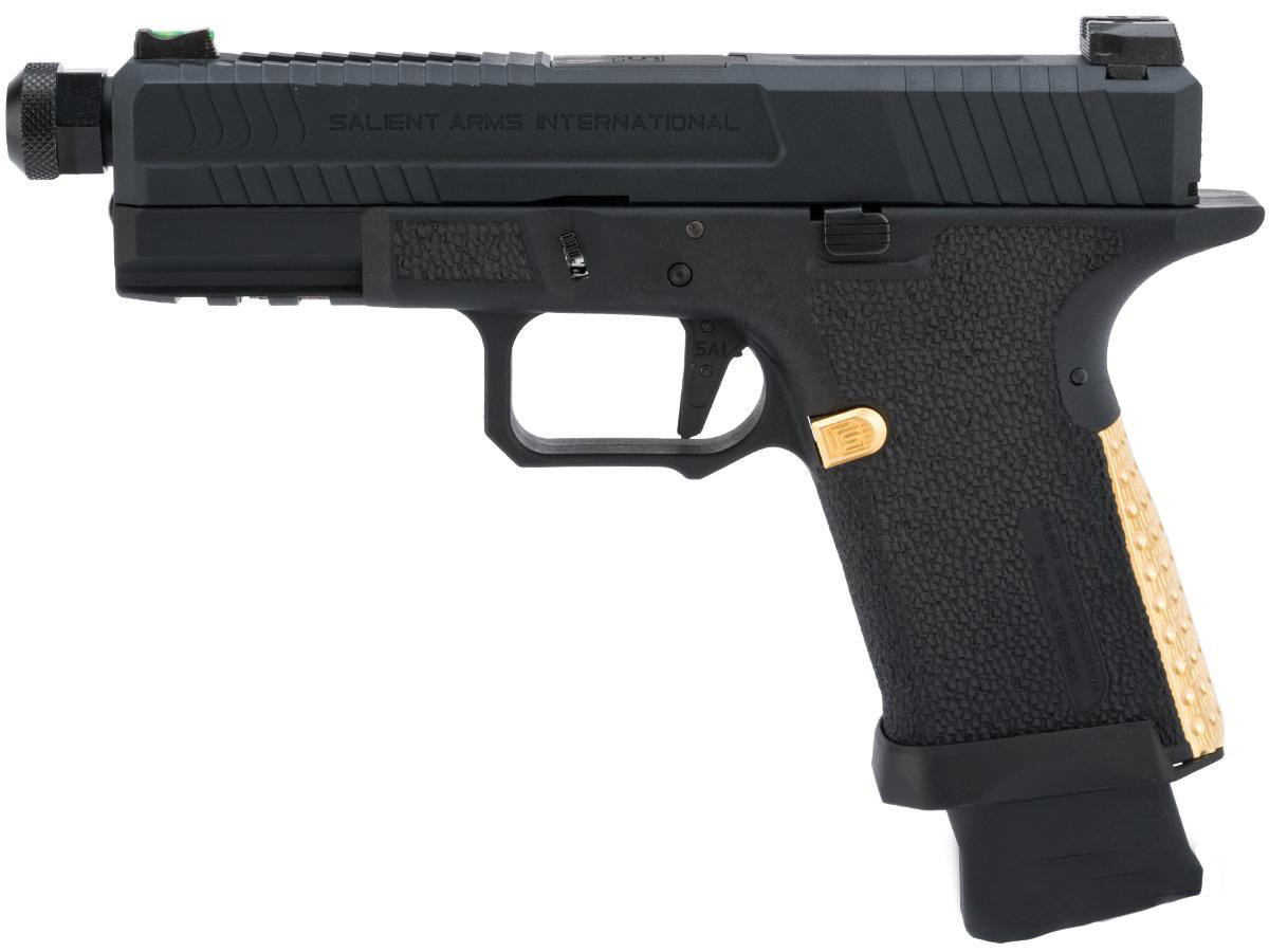 EMG SAI BLU Compact CO2 GBB Airsoft Pistol, Black