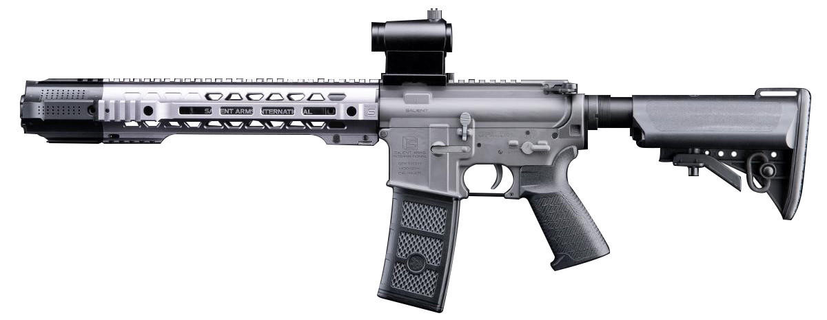 EMG SAI GRY Gen. 2 Forge Style Receiver SBR AEG Training Airsoft Rifle, Grey