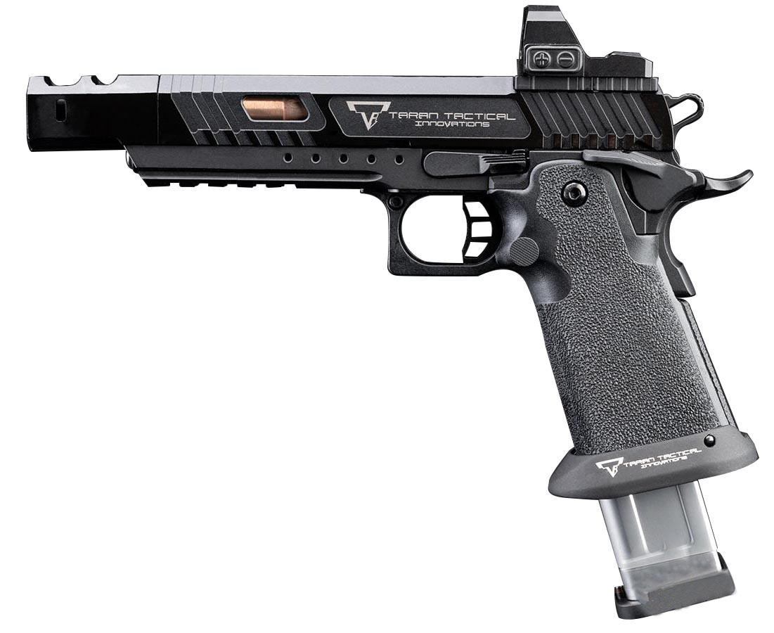 EMG TTI Licensed 2011 Combat Master Alpha GBB Airsoft Pistol, Black