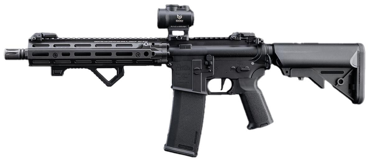 EMG x Specna Arms Daniel Defense 10.5" EDGE Series Airsoft AEG Rifle, Steel Grey