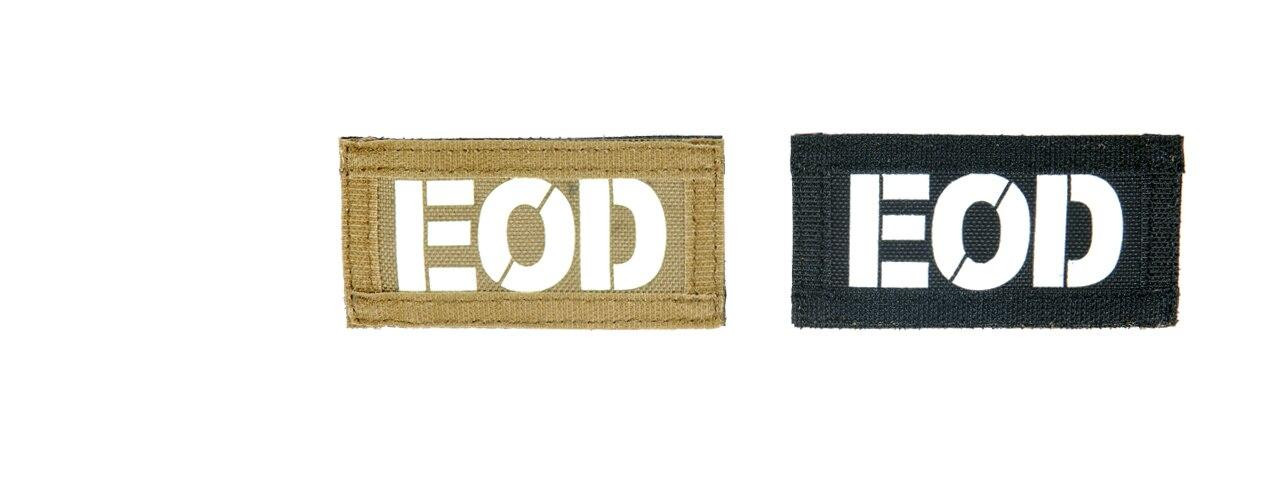 EOD Call Sign Patches, IR & Glow-In-The-Dark Set