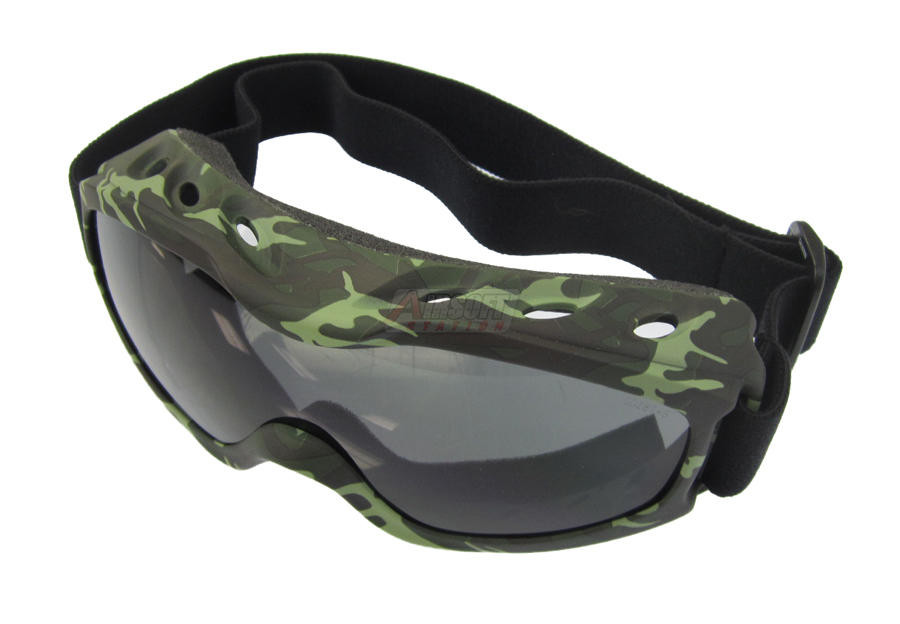 Evader II FogStopper Goggles - Camo Frame / Clear Lenses