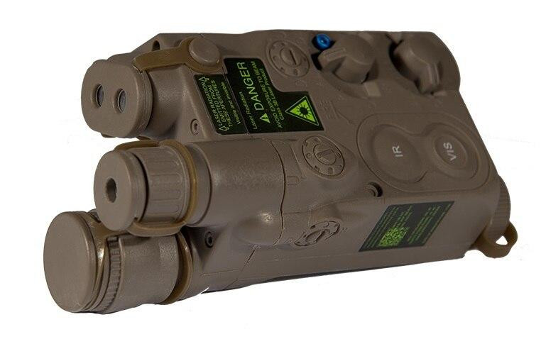 Expandable AN/PEQ-16 Battery Box, Dark Earth