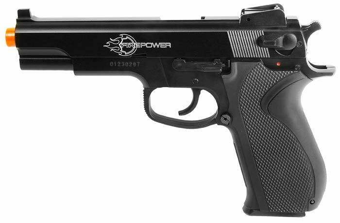 Firepower .45 Spring Airsoft Pistol, Metal Slide