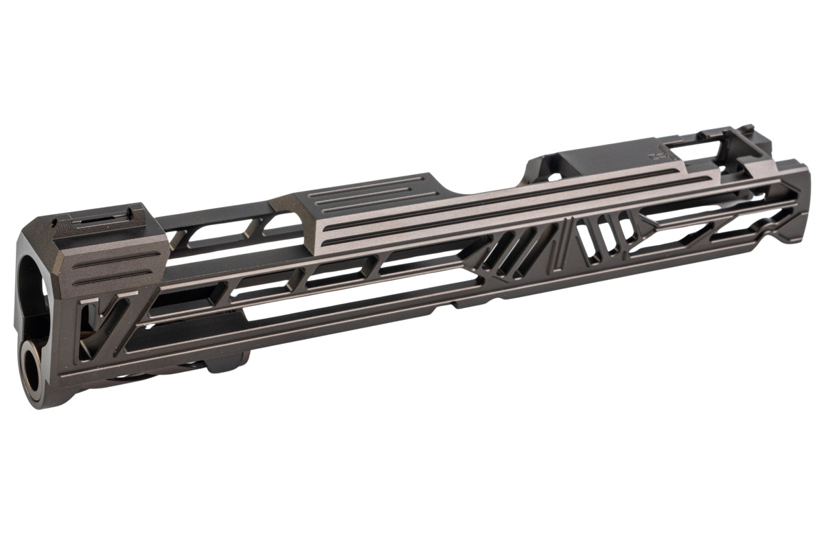 Dr. Black Aluminum Slide w/ illuminated Front Sight For Tokyo Marui Hi Capa 5.1 GBB Airsoft (Type V/