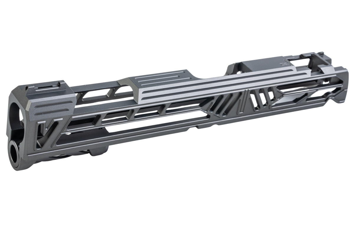 Dr. Black Aluminum Slide w/ illuminated Front Sight For Tokyo Marui Hi Capa 5.1 GBB Airsoft (Type V/