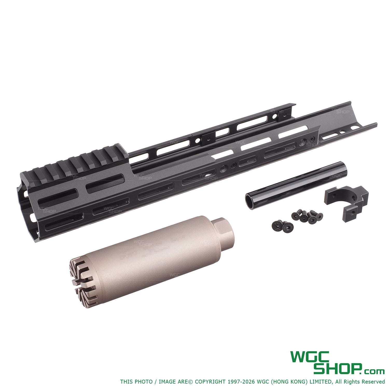 AIRSOFT ARTISAN Long M-lok Handguard for SCAR GBB & AEG Series