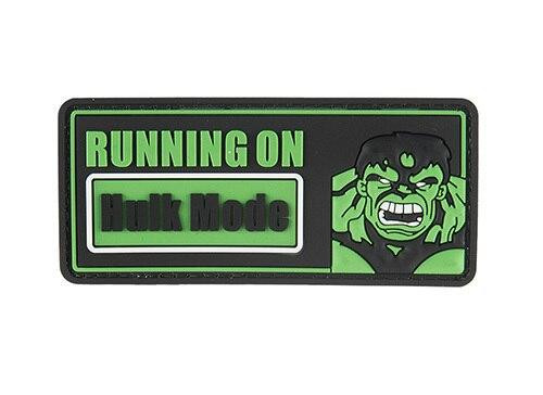 G-Force Running On "Hulk Mode" PVC Morale Patch
