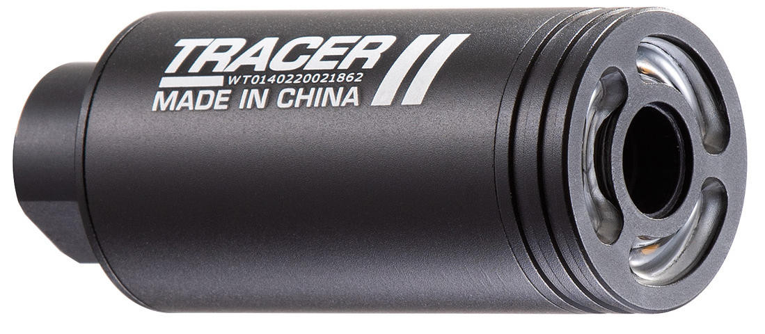 G-Force Spitfire Airsoft Tracer Unit w/ Flame Effect, 14mm CCW, Black