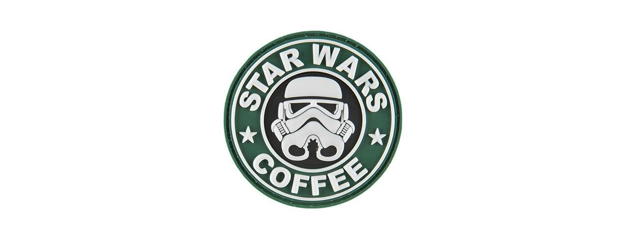 G-Force Starwars Coffee Trooper PVC Morale Patch, Green