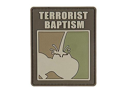 G-Force Terrorrist Baptism PVC Morale Patch