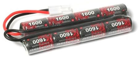 G&G 9.6v 1600mah Nimh Nunchuck Battery