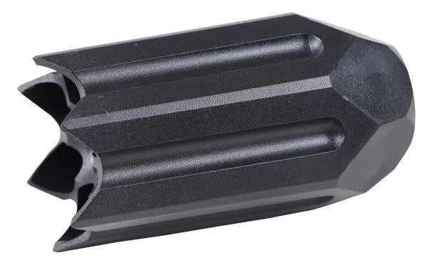 G&G BAMF Stealth Airsoft 14mm CCW Flash Hider, Black