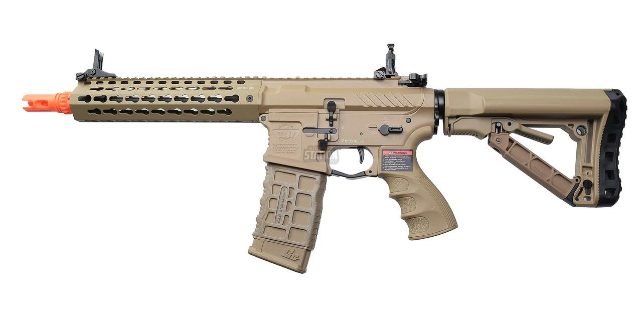 G&G CM16 SRL 9" Keymod Airsoft RIfle AEG -FDE/Tan