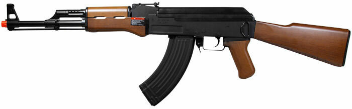 G&G Combat Machine RK47 Imitation Wood Airsoft Rifle