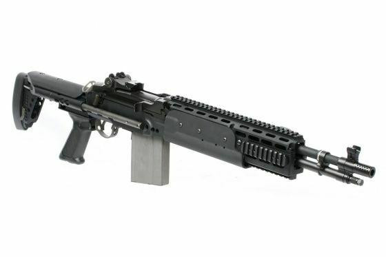G&G GR14 EBR Short ETU (Deans) AEG Airsoft Rifle, Black