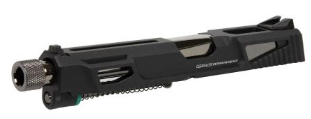 G&G GTP 9 CNC Aluminum Slide Kit, Black