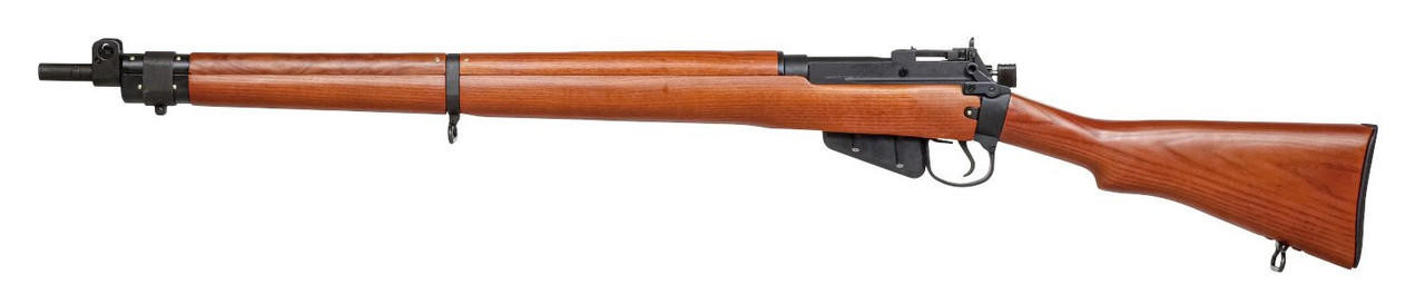 G&G LE4 MK I Gas Powered Airsoft Rifle, Wood