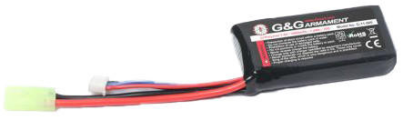G&G Li-Po 7.4v 1000mAh Battery