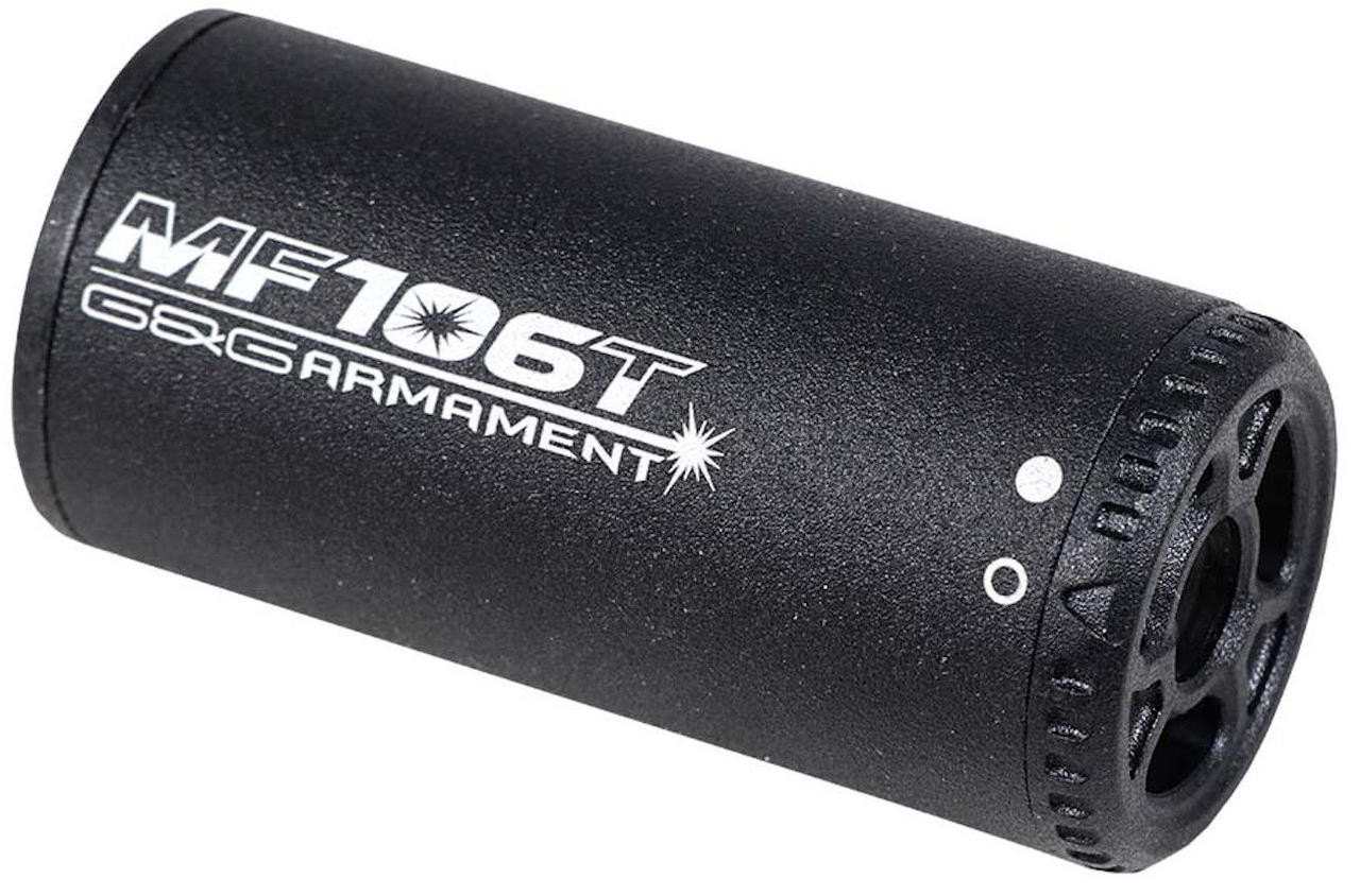 G&G MF106T Muzzle Flash Tracer Unit 14mm CCW, Black