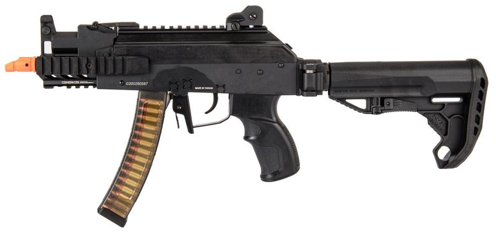 G&G PRK 9 RTS AEG Airsoft SMG w/ Deans Connector, Black