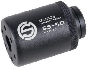G&G SS-50 Mock Suppressor CW 14mm, Black