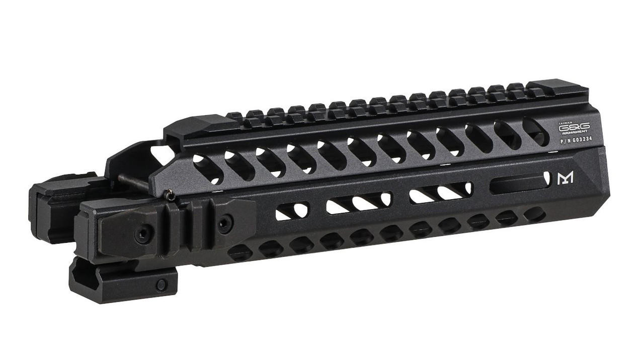 G&G T91 Training Airsoft Rifle M-LOK Rail Handguard, Black