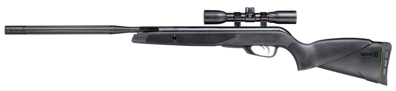 Gamo Raptor Whisper IGT SAT Air Rifle .22 Cal, Black
