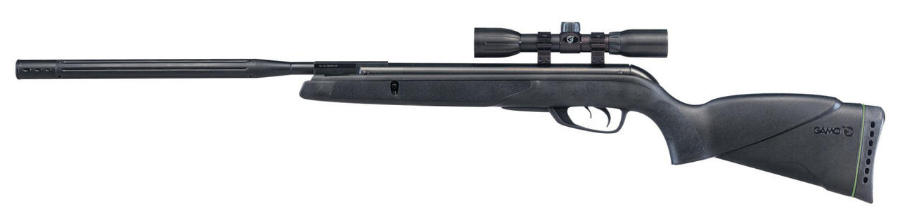 Gamo Wildcat Whisper .22 Cal Air Rifle, Black