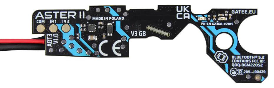 GATE ASTER II Bluetooth® EXPERT for V3 GB AEG & HPA