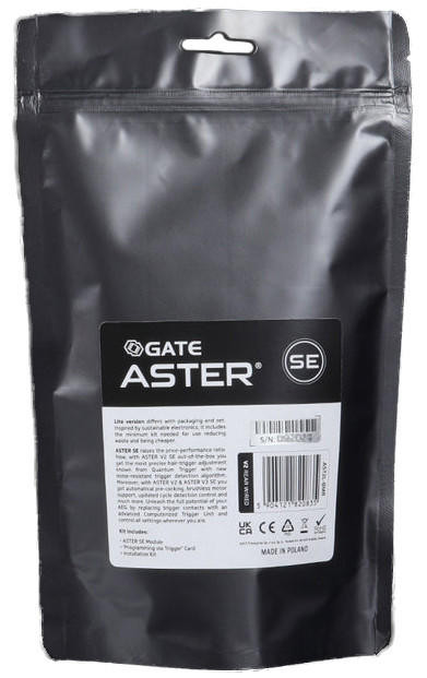 GATE ASTER V2 SE Lite QT Gel Blaster Ready Rear Wired