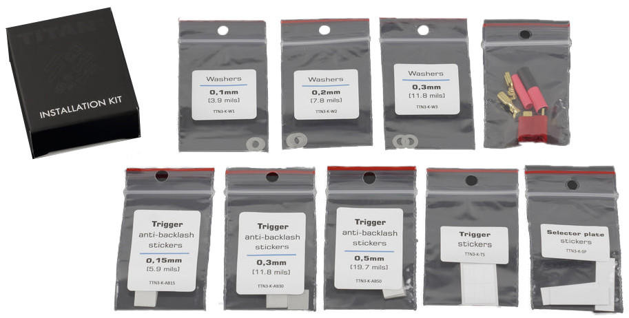 Gate TITAN V3 Installation Kit