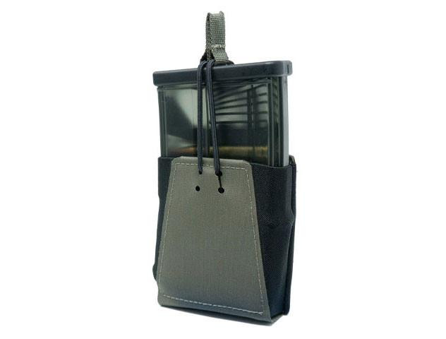 GBRS Group Single Rifle 7.62 Magazine Pouch w/ Bungee Retention, Ranger Green
