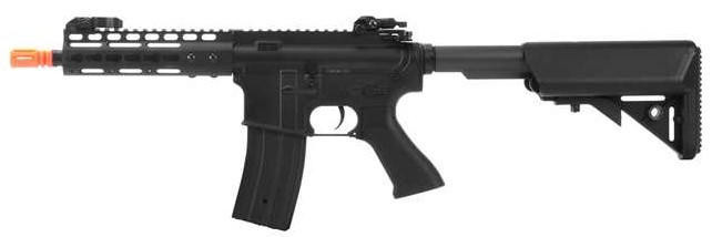 GE M4 Carbine Airsoft AEG Rifle w/ Full Metal Keymod RIS, Black