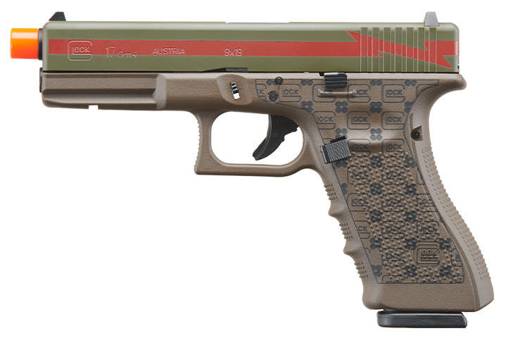 Glock 17 Gen 4 Gas Blowback Airsoft Pistol, Luxury