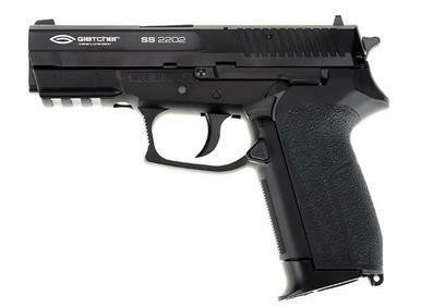 Gletcher SS 2202 Co2 .177 Airgun, Black