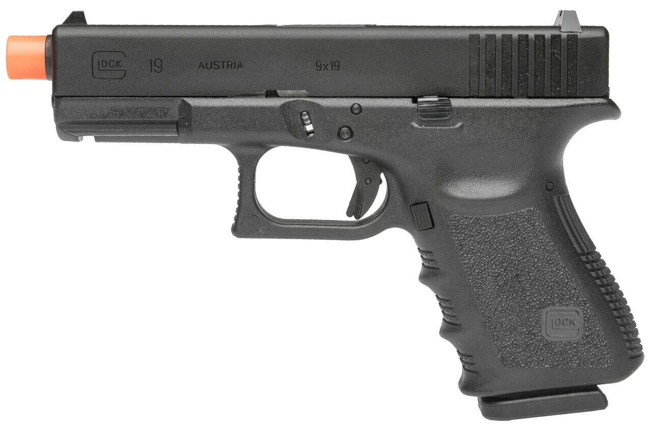 GLOCK G19 Gas Blowback Airsoft Pistol Gen3, Black