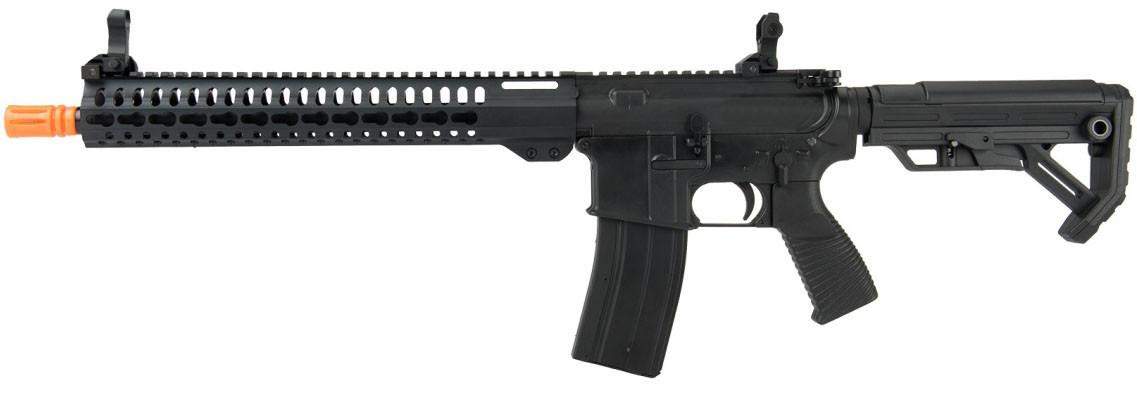 Golden Eagle MC6645 Elite Series 13" KeyMod Gas Blowback Airsoft Rifle, Black