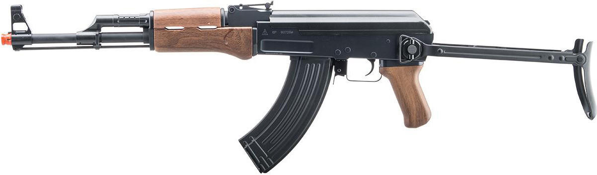 Golden Eagle Standard AK47-S Airsoft AEG Rifle w/ Folding Stock, Two-Tone