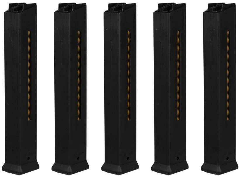 H&K UMP .45 Mid Capacity Magazine, 110 Rounds, 5 Pack