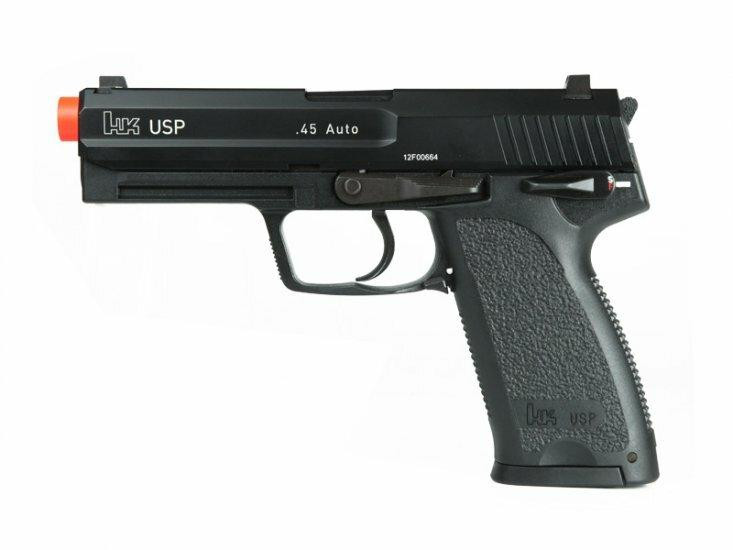 H&K USP Gas Blowback Airsoft Pistol, Full Metal