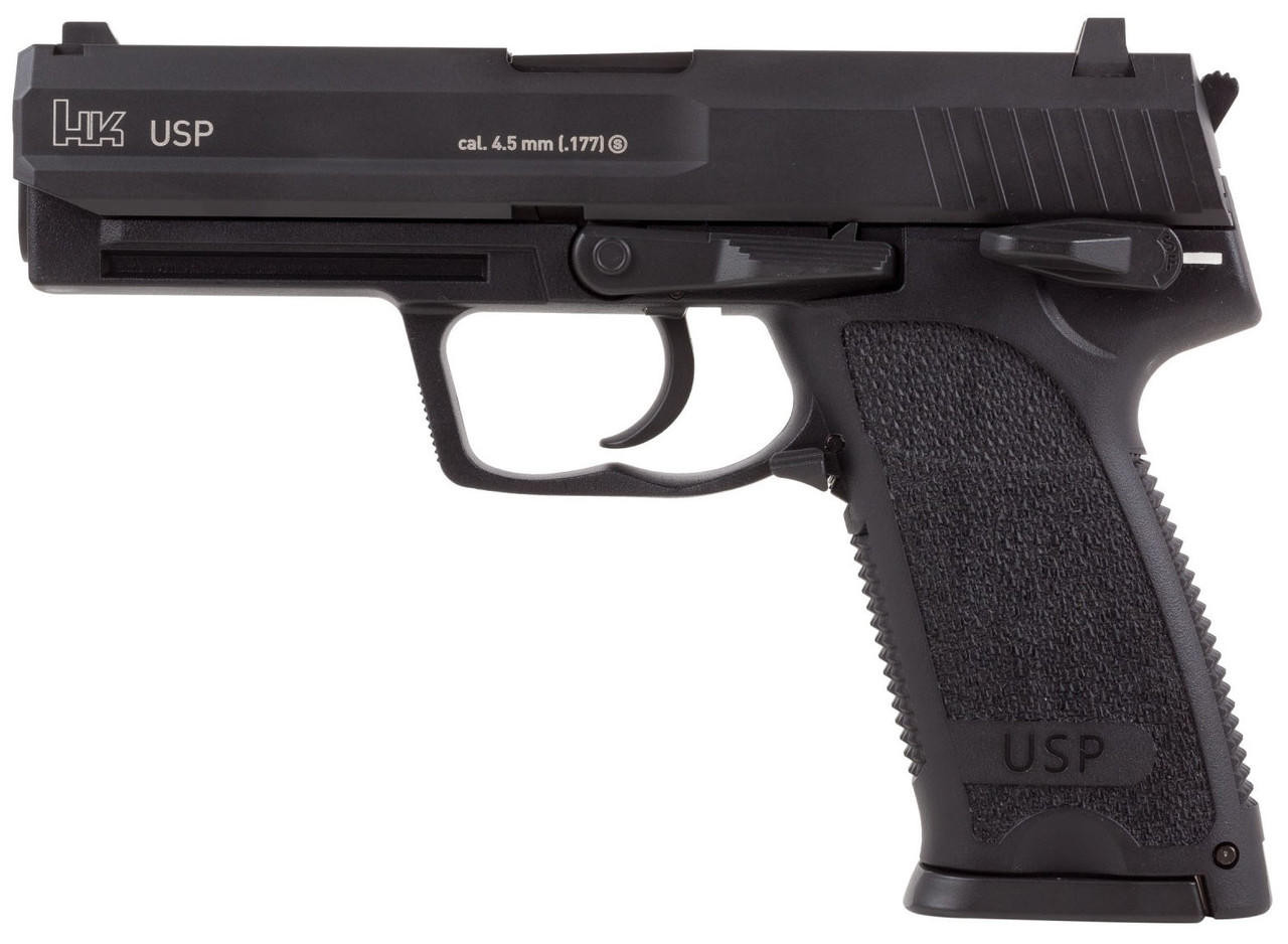 Heckler & Koch USP Blowback .177 CO2 Air Pistol, Black