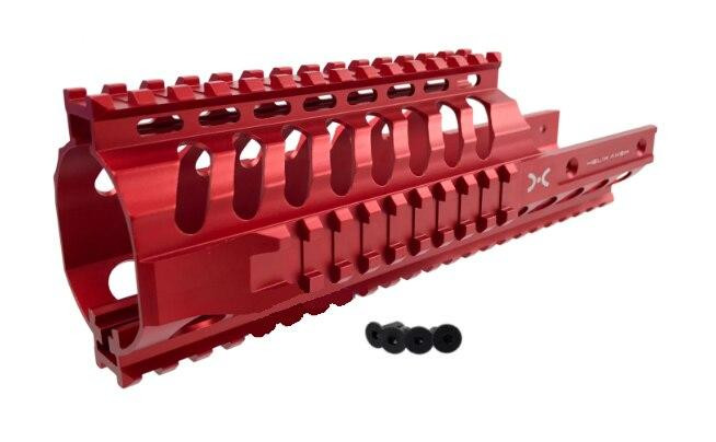 Helix Axem 9” KV Vector Rail System, Red