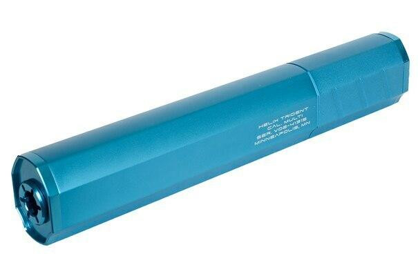 Helix Trident Mock Airsoft Suppressor, Aquamarine (CW or CCW)