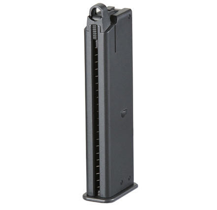 HFC 26 Round HG-196M Green Gas Magazine, Black