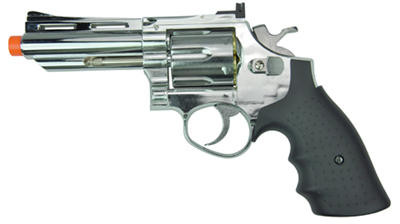 HFC HG-132 4" Barrel Gas Revolver, Silver