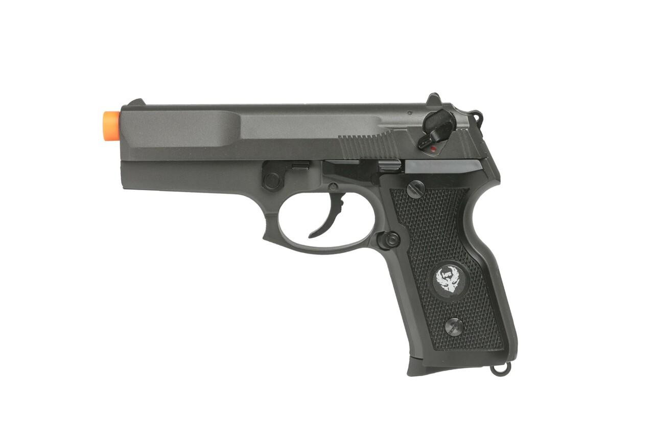 HFC HG-160 Full Metal Gas Blowback Airsoft Gun, Black